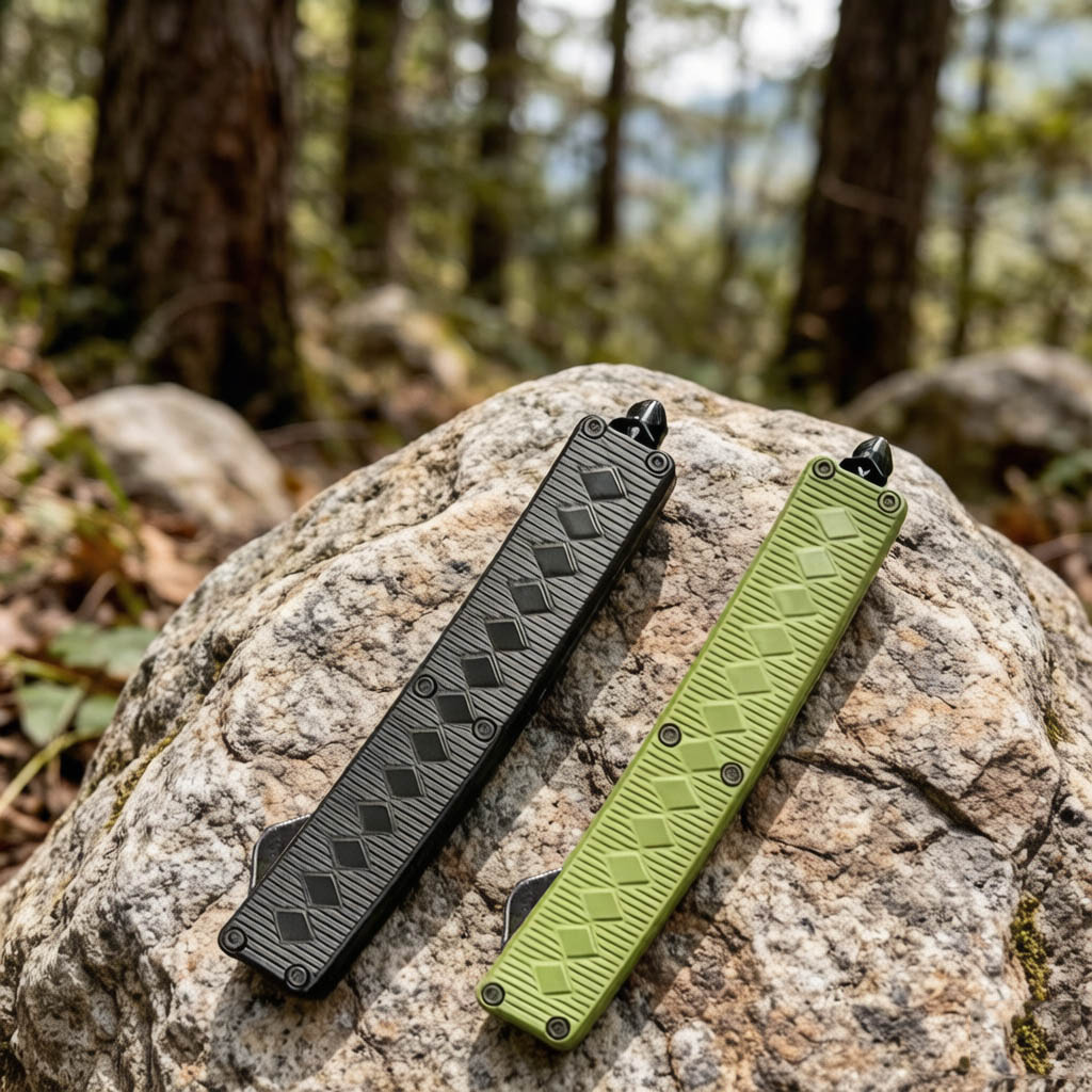 Edc Carry Knife - Pisau Saku EDC Gagang Paduan Seng