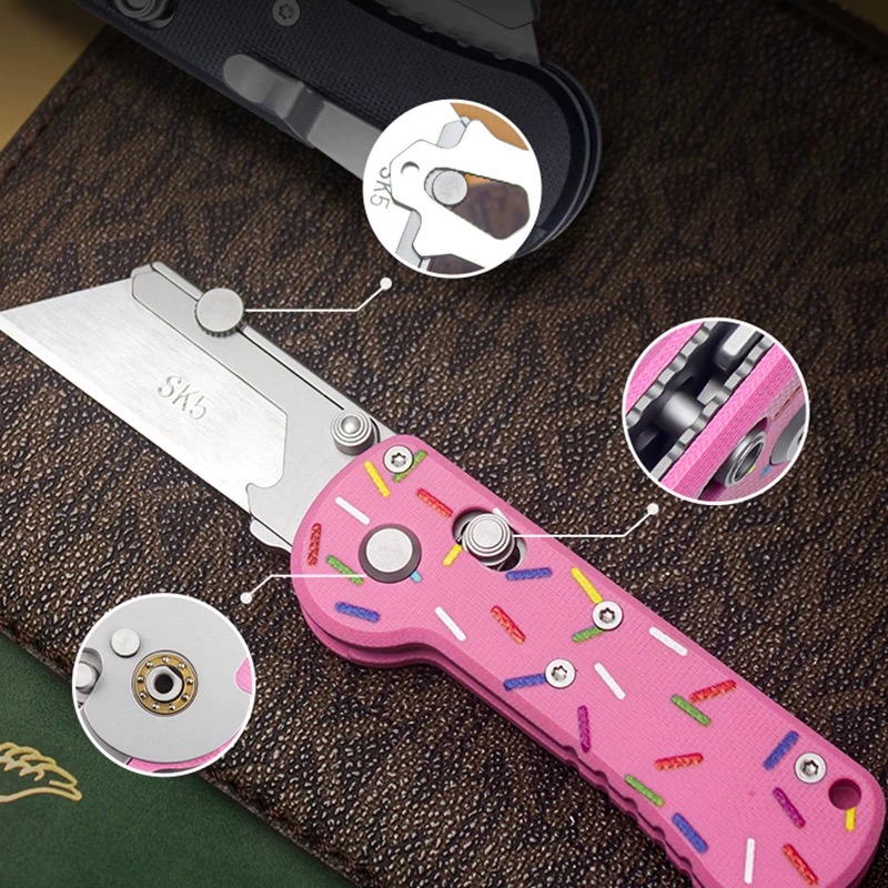 BHBT G10 Pisau Lipat Mini, Pis - Edc Carry Knife ulasan dan harga