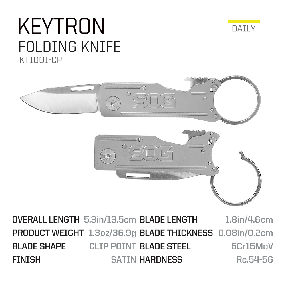 Pisau Lipat Kecil SOG, Bilah 1 - Edc Carry Pocket Knife ulasan dan harga