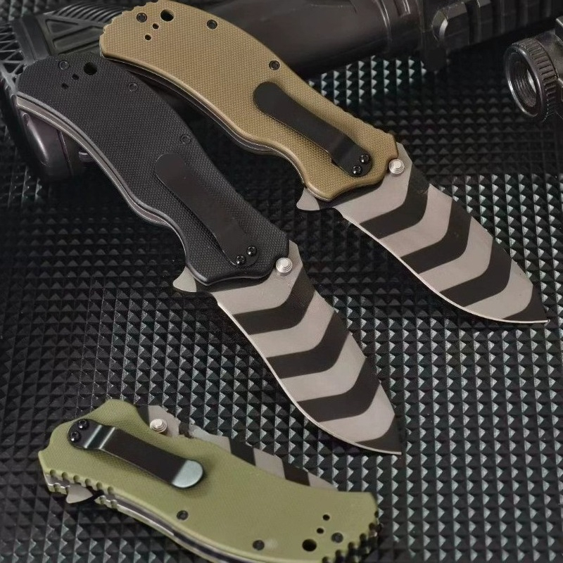 Pisau D2 Baru dengan Gagang G1 - Edc Carry Knife ulasan dan harga