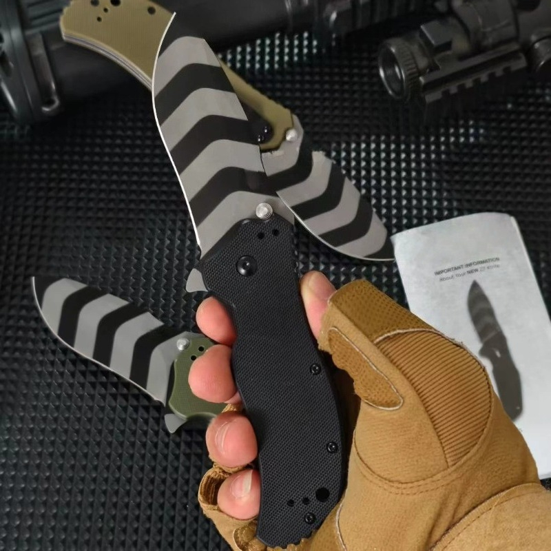 Pisau D2 Baru dengan Gagang G1 - Edc Carry Knife ulasan dan harga