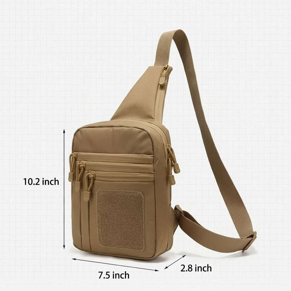 Tas Pistol Taktis, Sarung Pist - Edc Concealed Carry Sling Bag ulasan dan harga