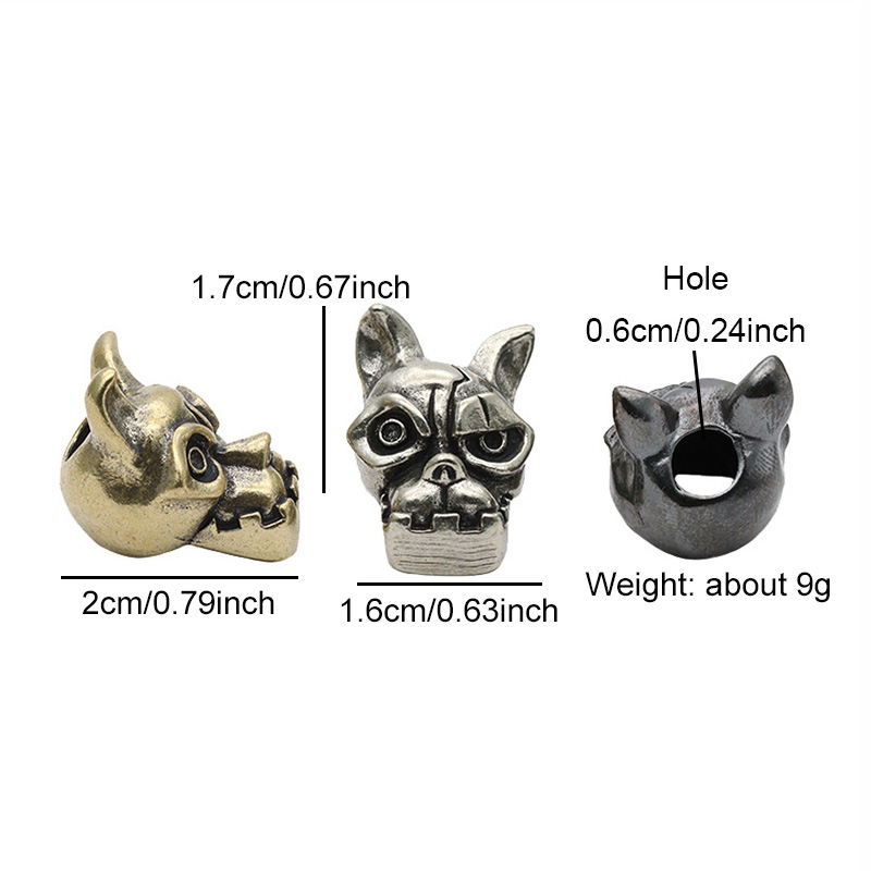 Manik-manik Kepala Bulldog dar - Edc Carry Kit ulasan dan harga